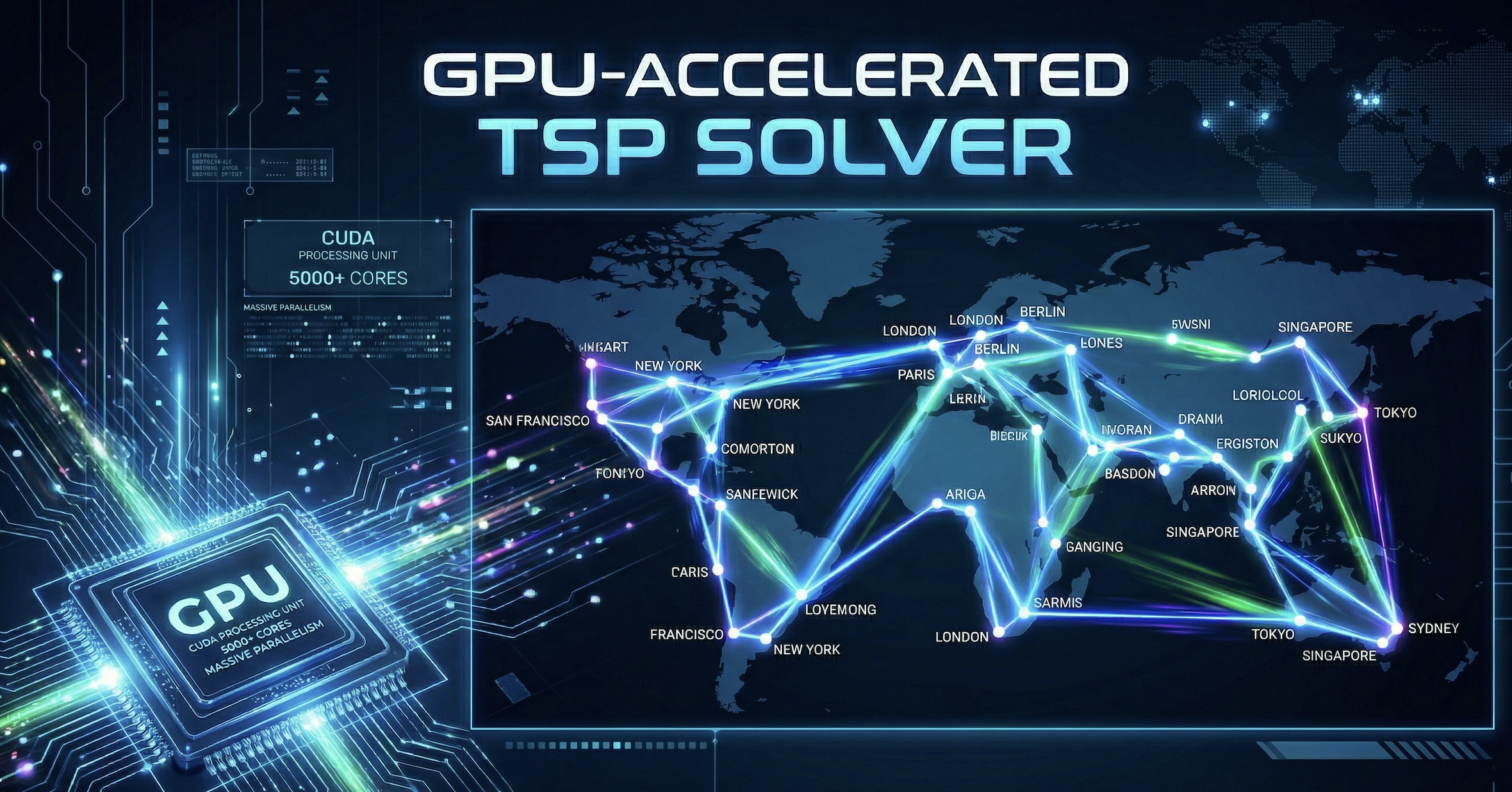GPU-Accelerated TSP Solver